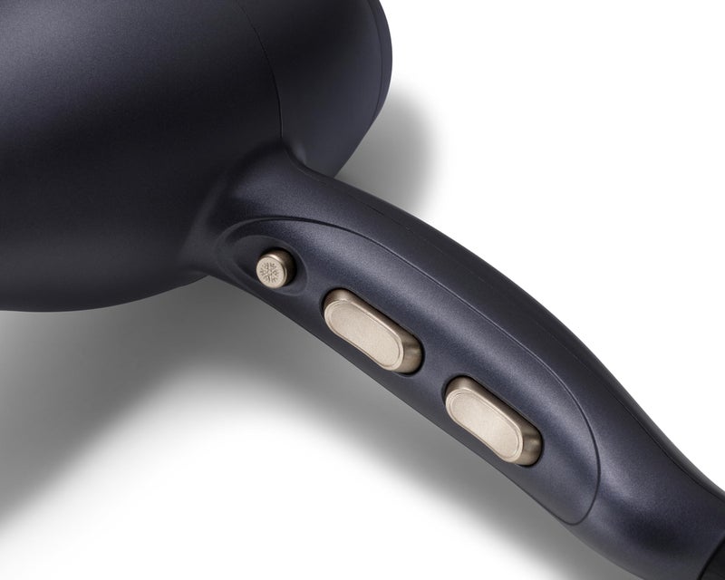 Bio Ionic GoldPro Hair Dryer, Blue, Moisturizing Heat Technology & 24K Gold MX, Ultra-Powerful 1875W AC Motor, Lightweight Blow Dryer with Ergonomic Handle, Multi-Speed Settings - Image 4